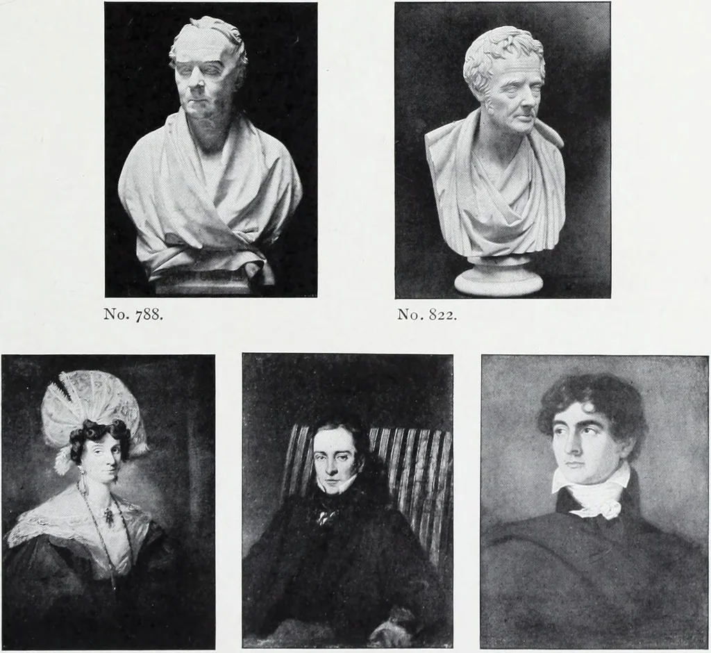 An illustration from The National portrait gallery, 1901, leaf 172