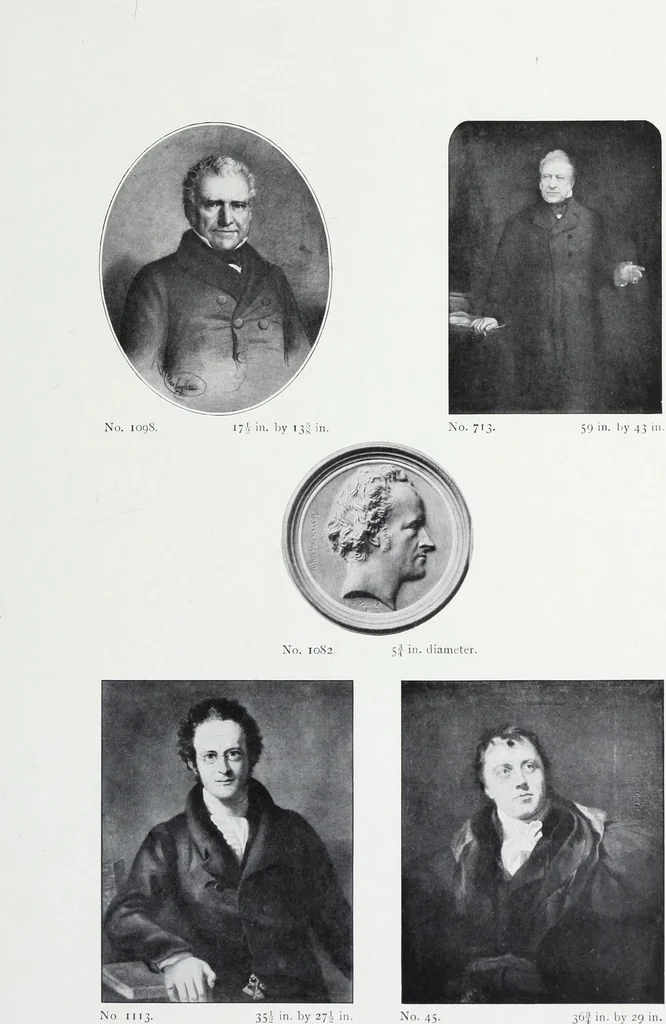 An illustration from The National portrait gallery, 1901, leaf 176