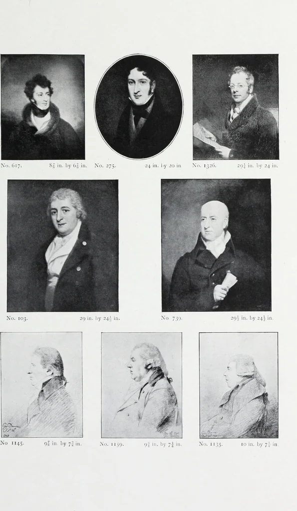 An illustration from The National portrait gallery, 1901, leaf 182