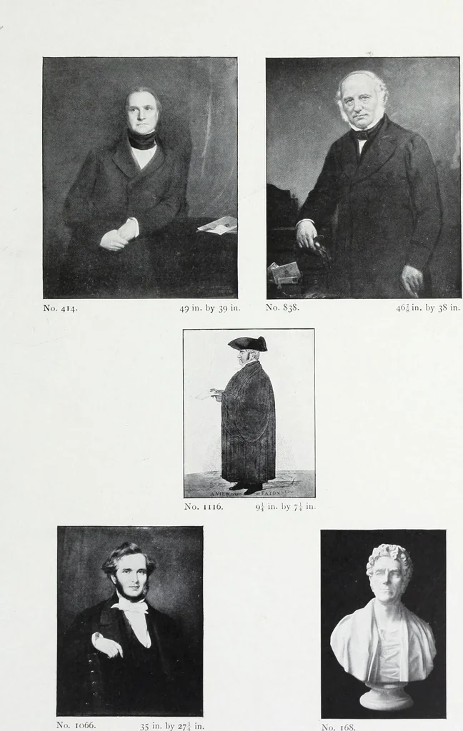 An illustration from The National portrait gallery, 1901, leaf 184