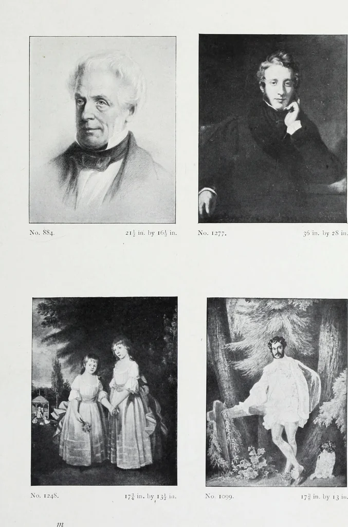 An illustration from The National portrait gallery, 1901, leaf 192