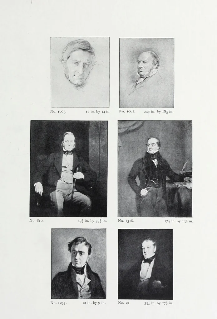 An illustration from The National portrait gallery, 1901, leaf 200