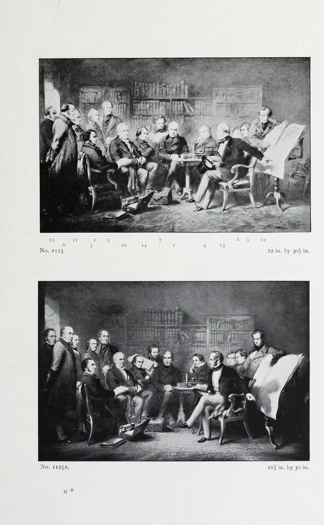 An illustration from The National portrait gallery, 1901, leaf 212