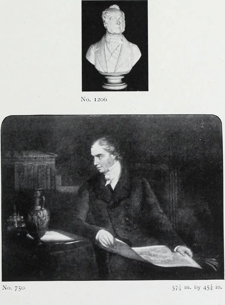 An illustration from The National portrait gallery, 1901, leaf 214