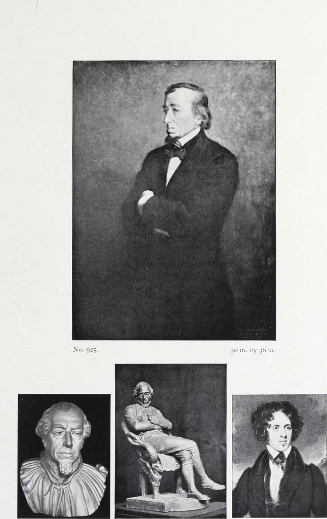 An illustration from The National portrait gallery, 1901, leaf 216