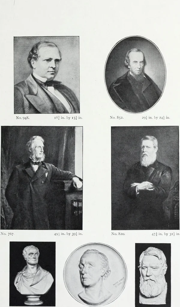 An illustration from The National portrait gallery, 1901, leaf 220