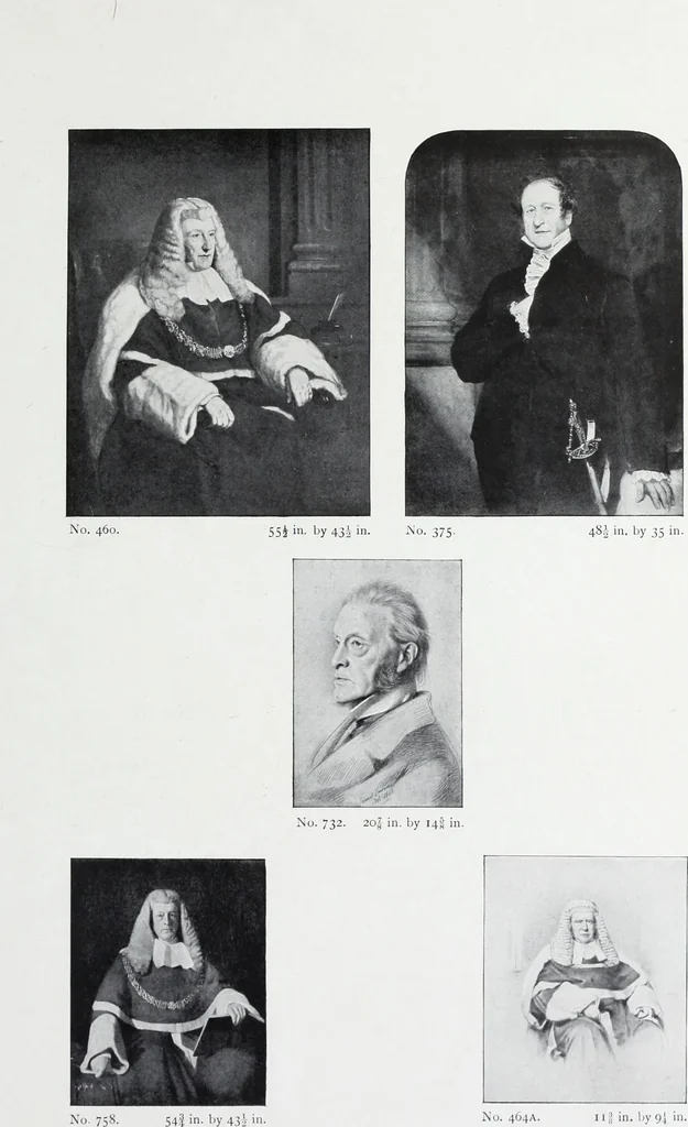 An illustration from The National portrait gallery, 1901, leaf 224