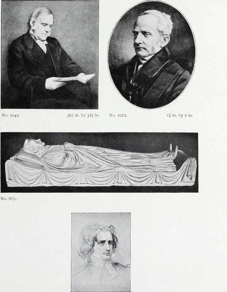 An illustration from The National portrait gallery, 1901, leaf 234