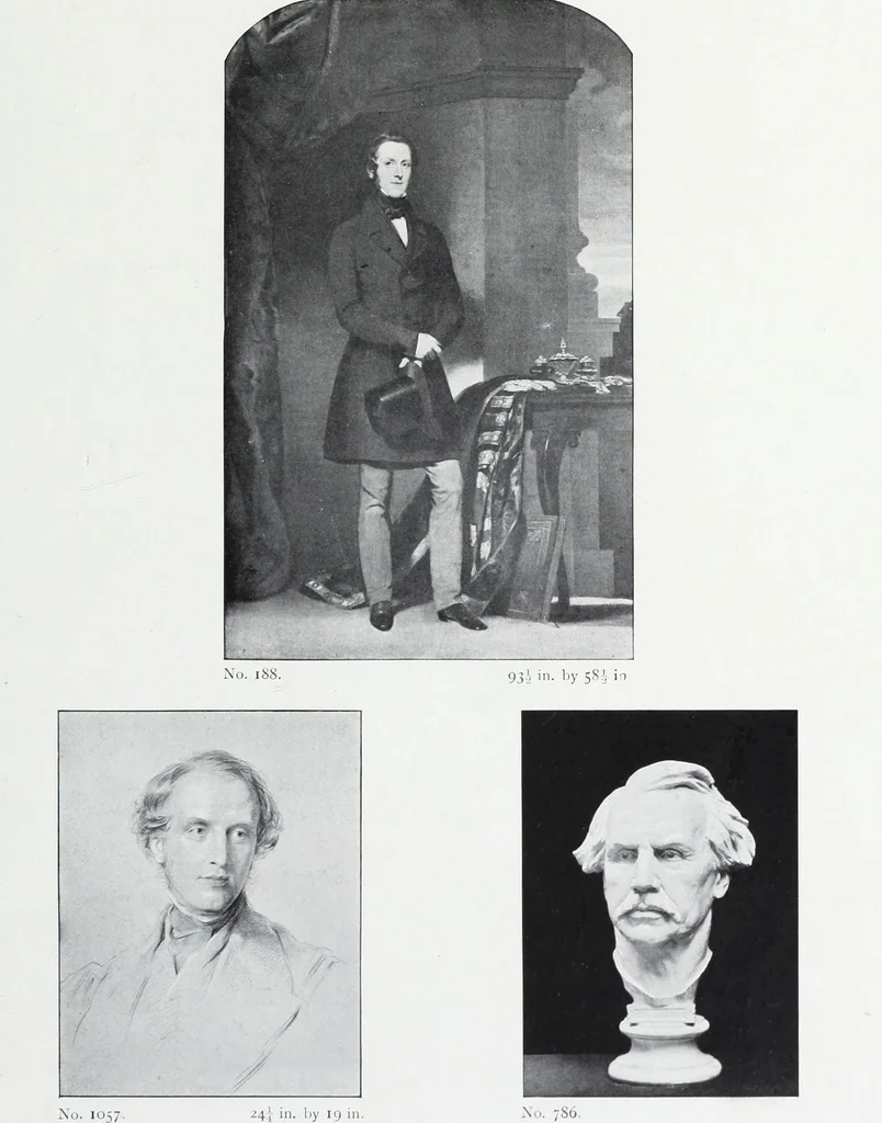 An illustration from The National portrait gallery, 1901, leaf 240