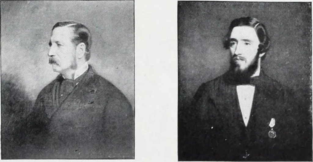 An illustration from The National portrait gallery, 1901, leaf 254