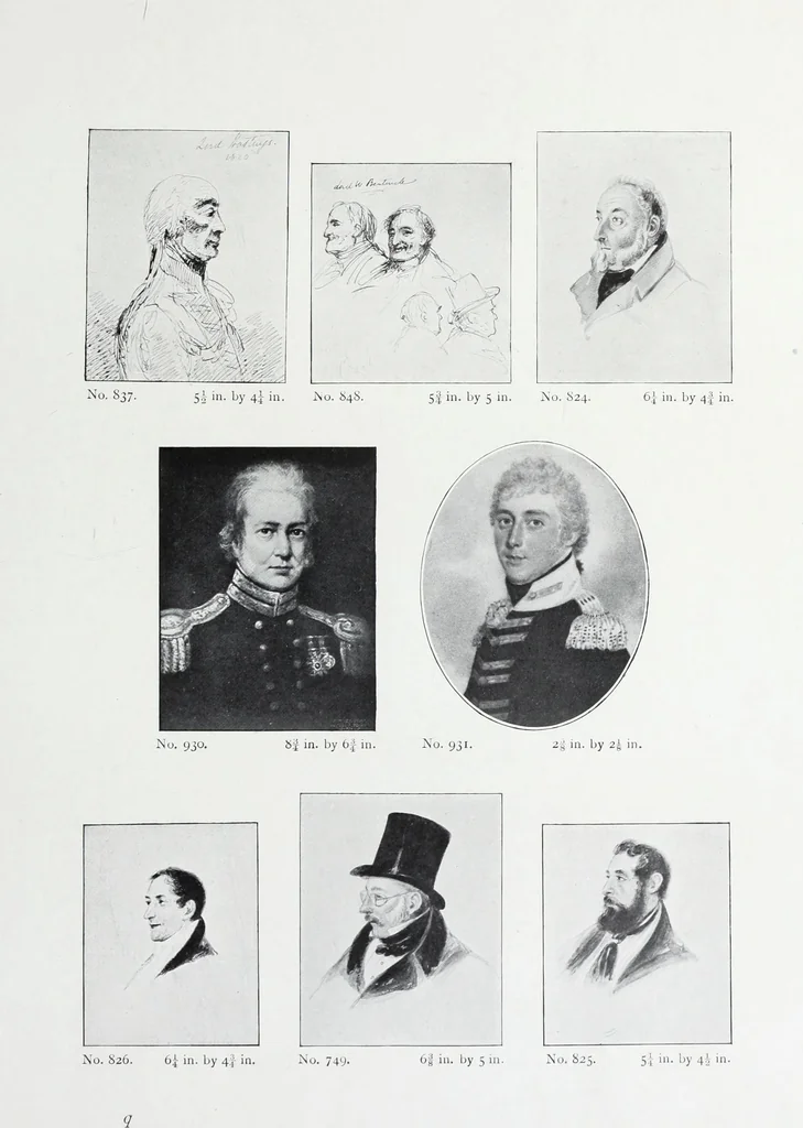 An illustration from The National portrait gallery, 1901, leaf 256