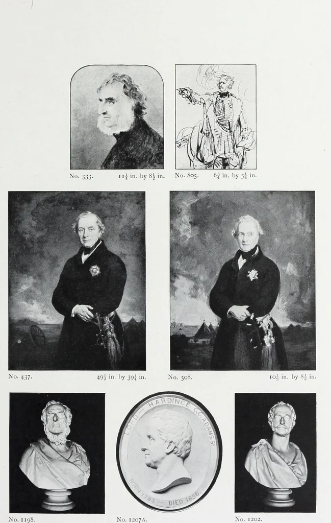 An illustration from The National portrait gallery, 1901, leaf 258