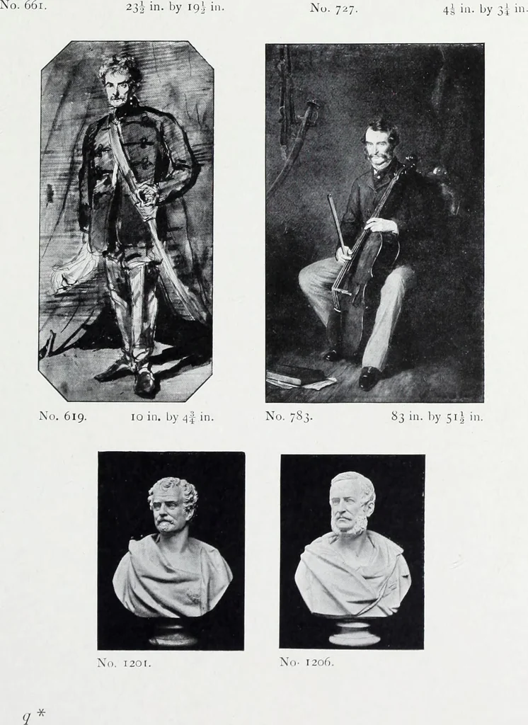 An illustration from The National portrait gallery, 1901, leaf 260