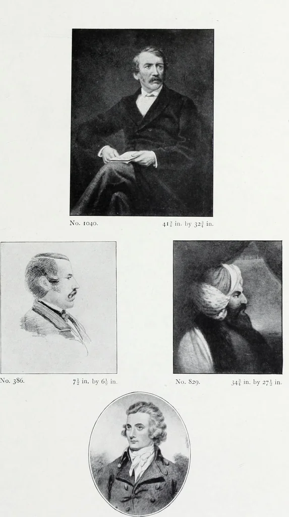 An illustration from The National portrait gallery, 1901, leaf 264