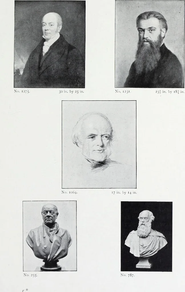 An illustration from The National portrait gallery, 1901, leaf 276