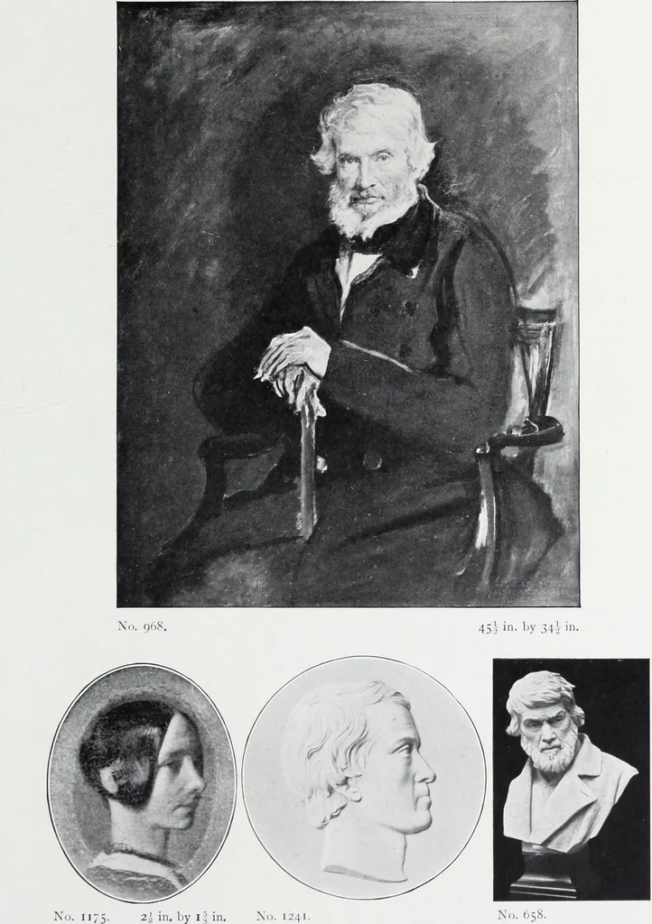 An illustration from The National portrait gallery, 1901, leaf 280