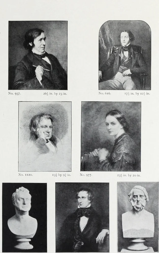 An illustration from The National portrait gallery, 1901, leaf 290
