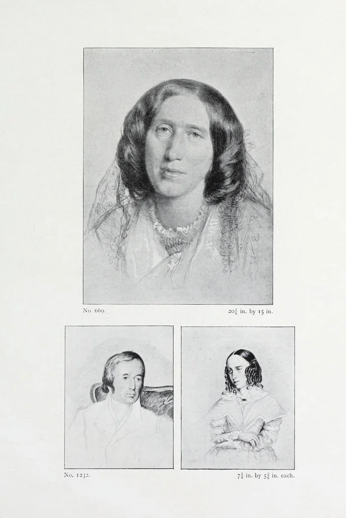 An illustration from The National portrait gallery, 1901, leaf 296
