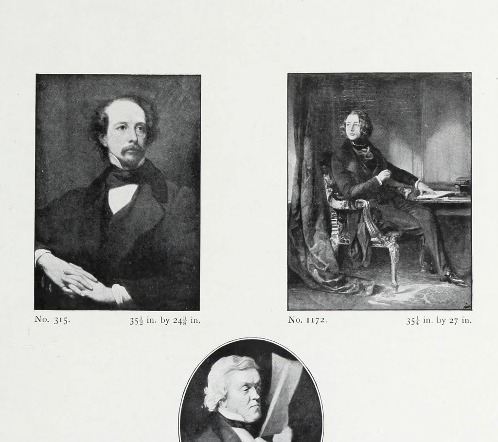 An illustration from The National portrait gallery, 1901, leaf 298