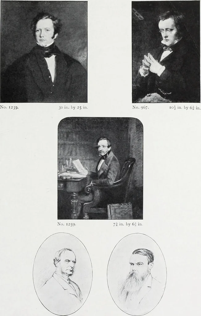 An illustration from The National portrait gallery, 1901, leaf 300