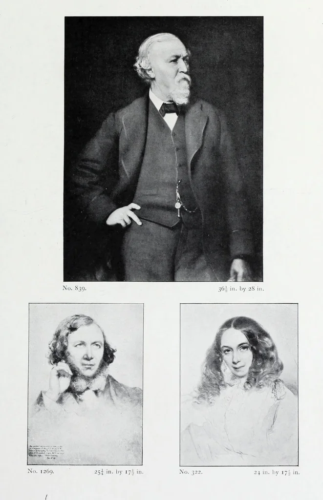 An illustration from The National portrait gallery, 1901, leaf 304