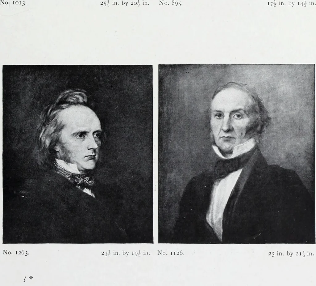 An illustration from The National portrait gallery, 1901, leaf 308