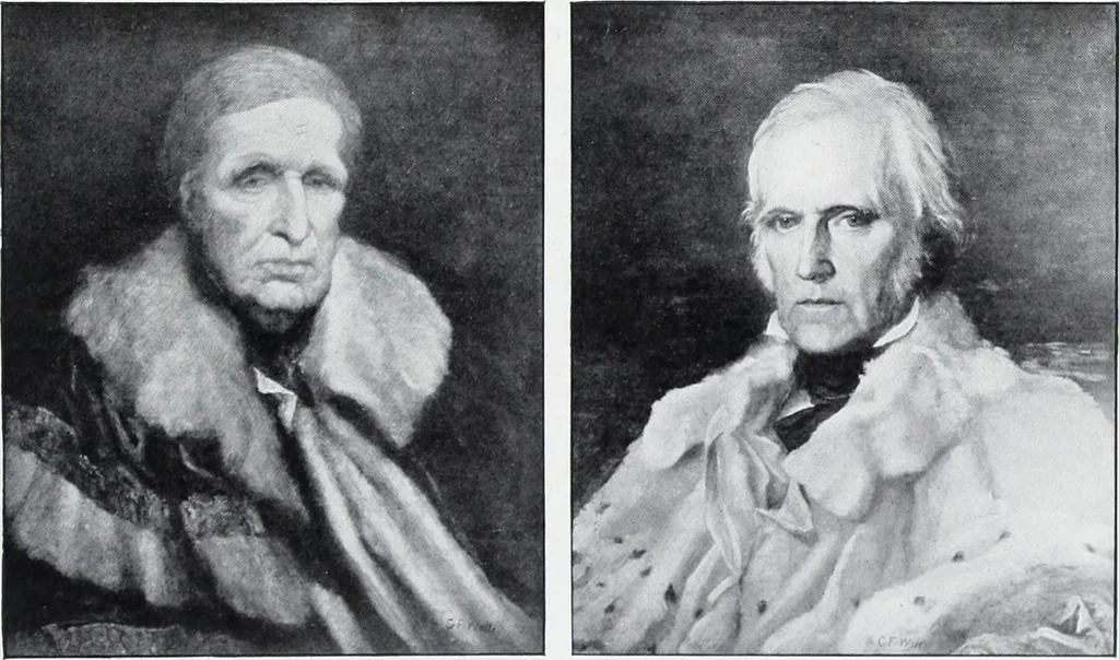 An illustration from The National portrait gallery, 1901, leaf 312