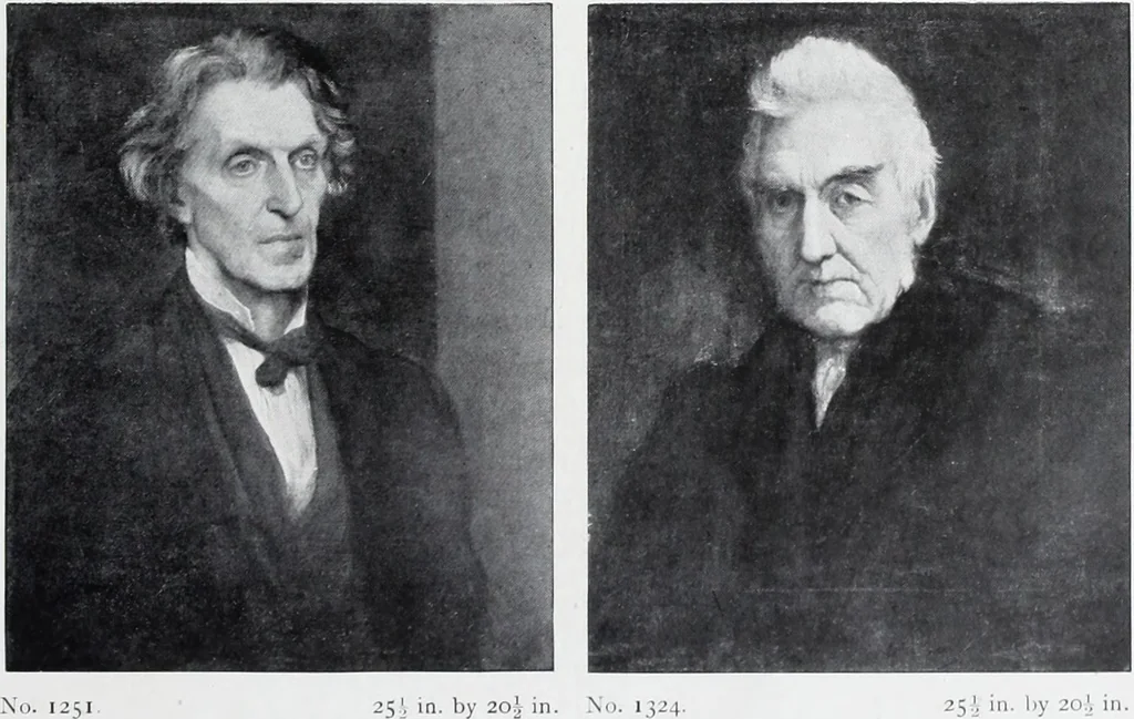 An illustration from The National portrait gallery, 1901, leaf 318