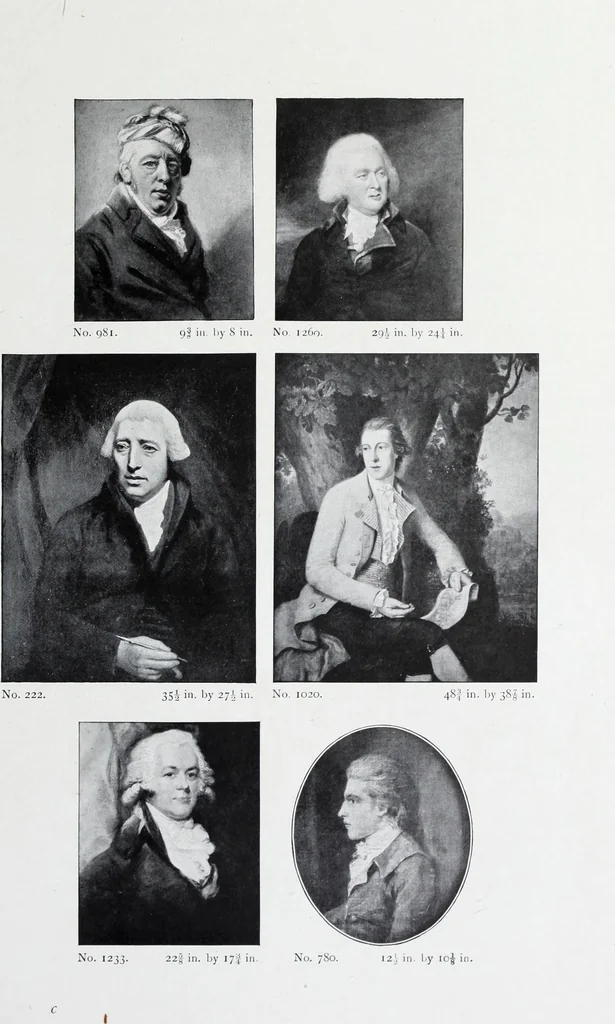 An illustration from The National portrait gallery, 1901, leaf 32