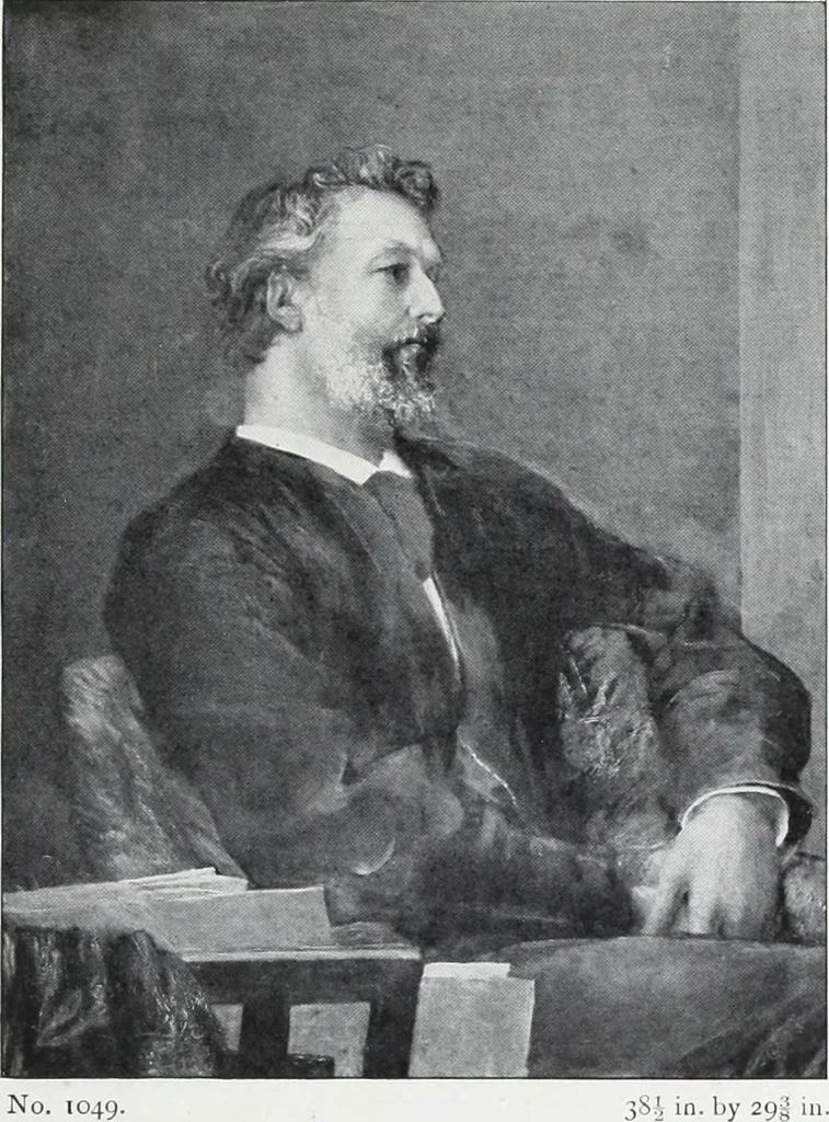 An illustration from The National portrait gallery, 1901, leaf 322