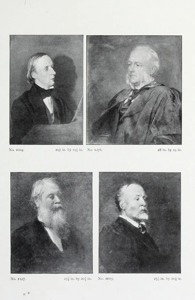 An illustration from The National portrait gallery, 1901, leaf 324