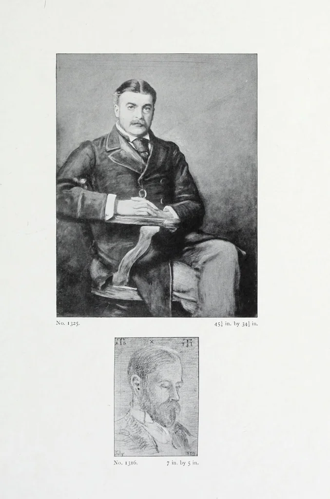 An illustration from The National portrait gallery, 1901, leaf 328