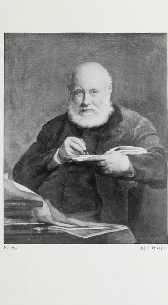 An illustration from The National portrait gallery, 1901, leaf 330