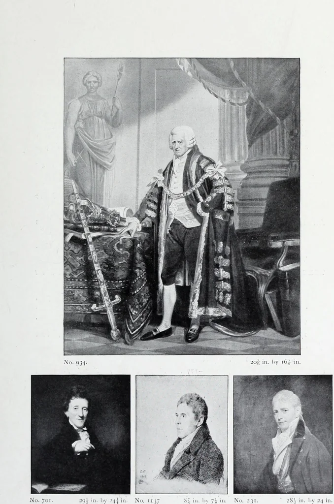 An illustration from The National portrait gallery, 1901, leaf 34