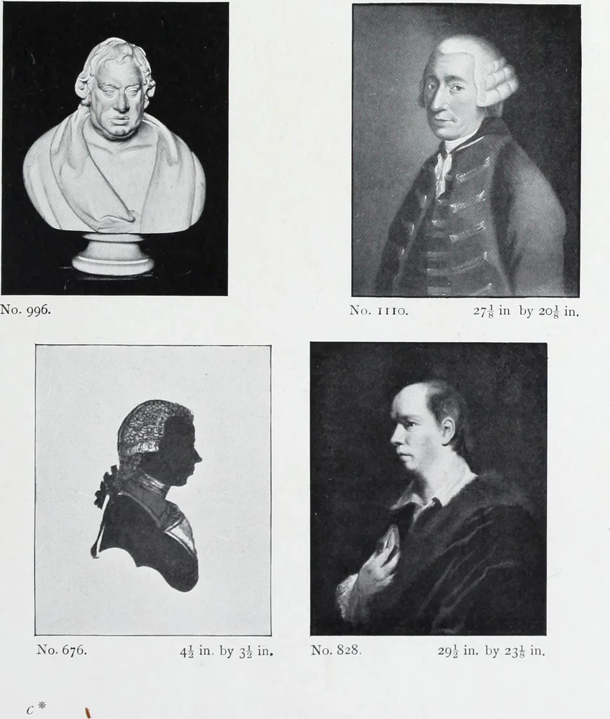 An illustration from The National portrait gallery, 1901, leaf 36