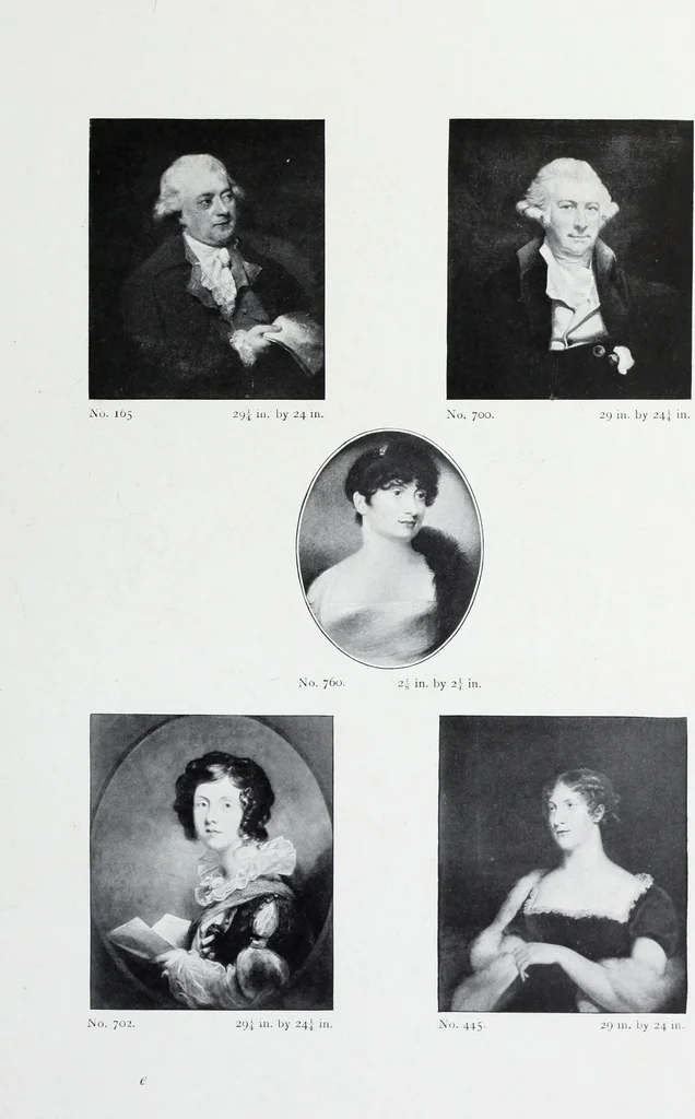 An illustration from The National portrait gallery, 1901, leaf 64