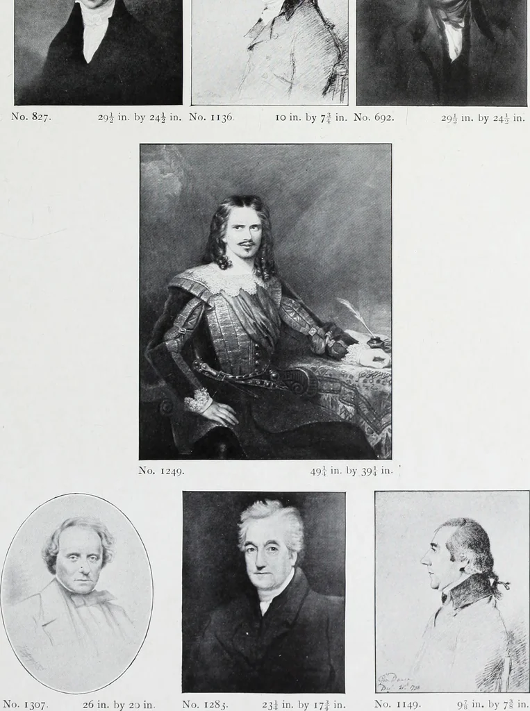 An illustration from The National portrait gallery, 1901, leaf 66