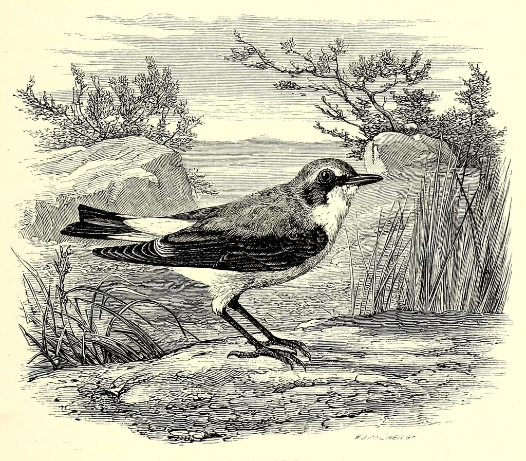 An illustration from Natural history and antiquities of Selborne, 1875, leaf 93