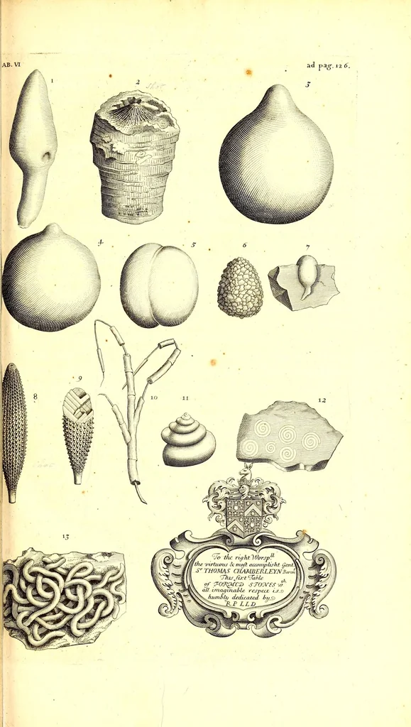 An illustration from The natural history of Oxford-shire : being an essay toward the natural history of England, 1677, leaf 163