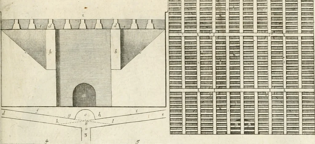 An illustration from The natural history of Oxford-shire : being an essay toward the natural history of England, 1677, leaf 318