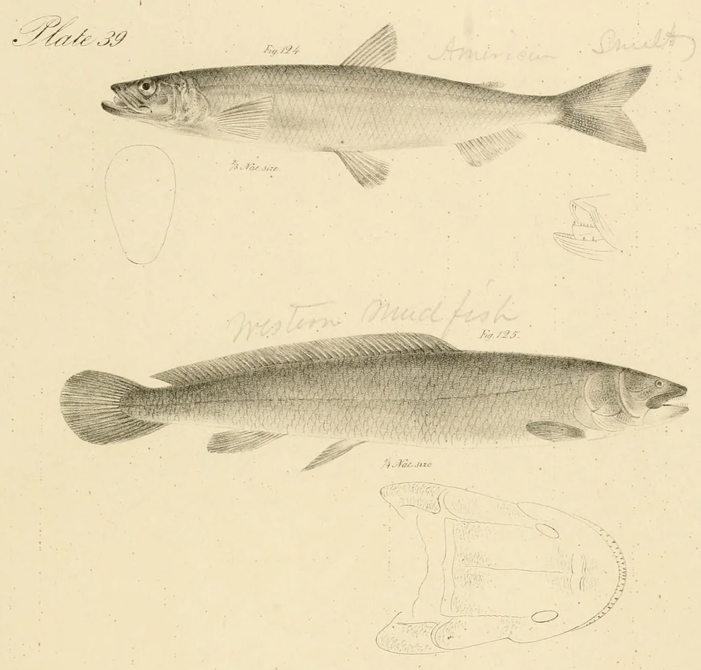 An illustration from Natural history of New York, 1842, leaf 139