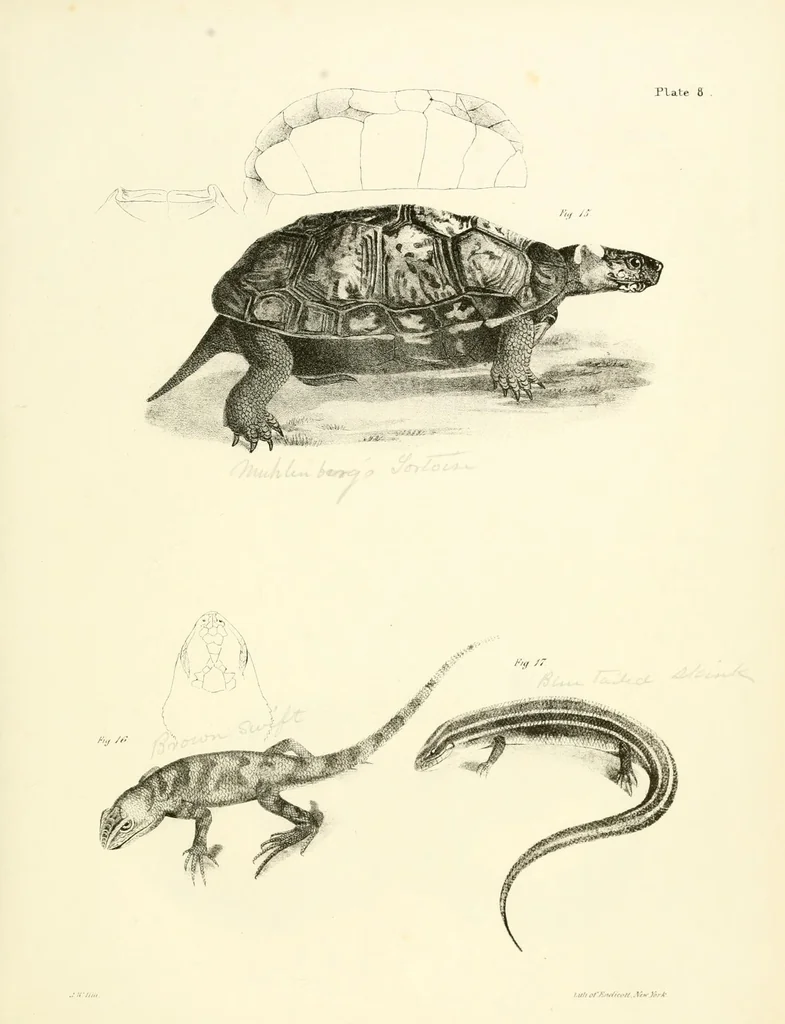An illustration from Natural history of New York, 1842, leaf 29