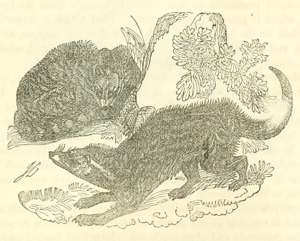 An illustration from The naturalist's library : containing scientific and popular descriptions of man, quadrupeds, birds, fishes, reptiles and insects, 1854, leaf 163