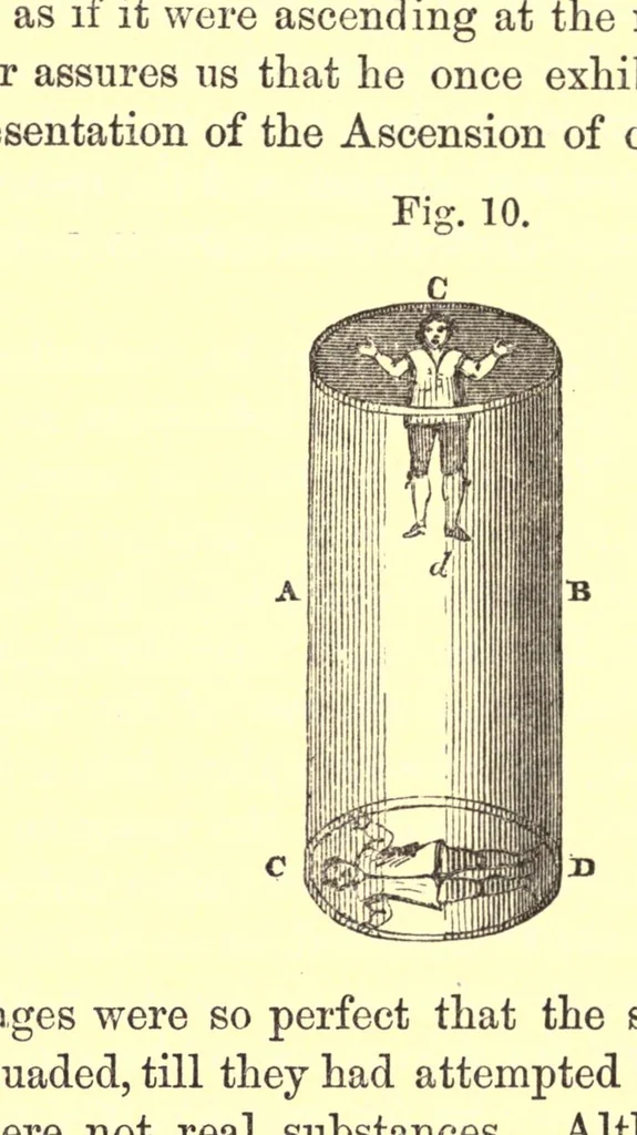 An illustration from Letters on natural magic, addressed to Sir Walter Scott, bart, 1868, leaf 188
