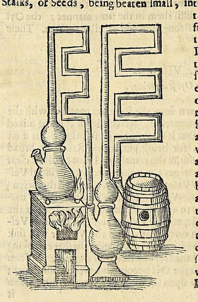 An illustration from Natural magick, 1658, leaf 276
