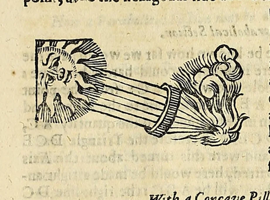 An illustration from Natural magick, 1658, leaf 385