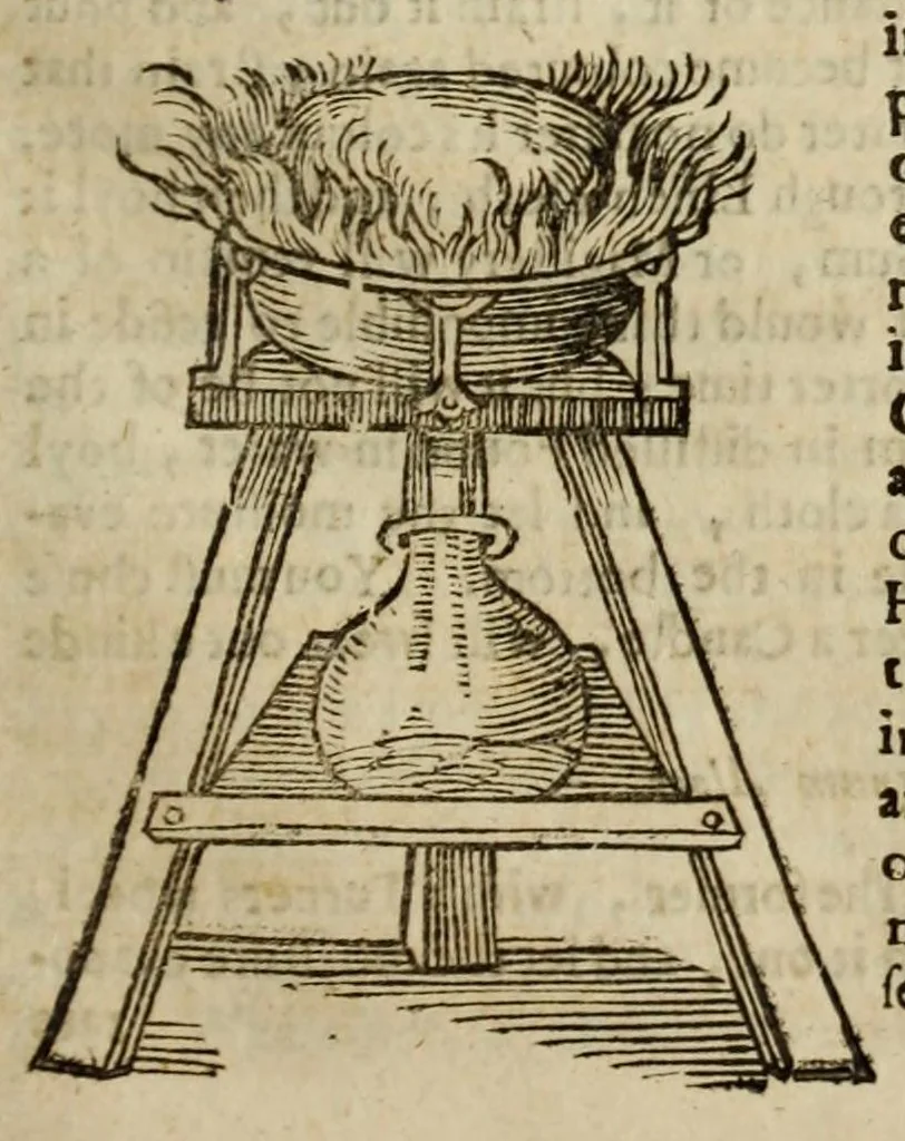An illustration from Natural magick, 1658, leaf 285