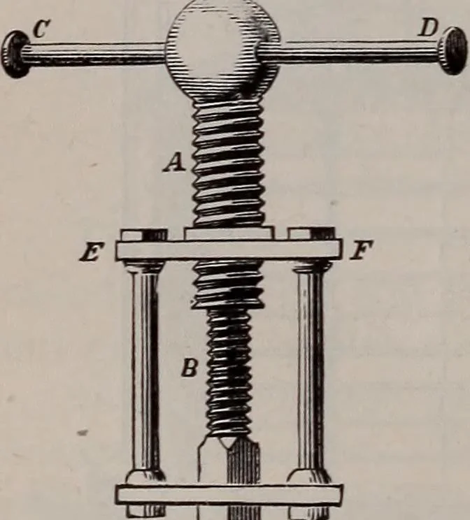 An illustration from A natural philosophy : embracing the most recent discoveries in the various branches of physics, and exhibiting the application of scientific principles in everyday life .., 1899, leaf 121