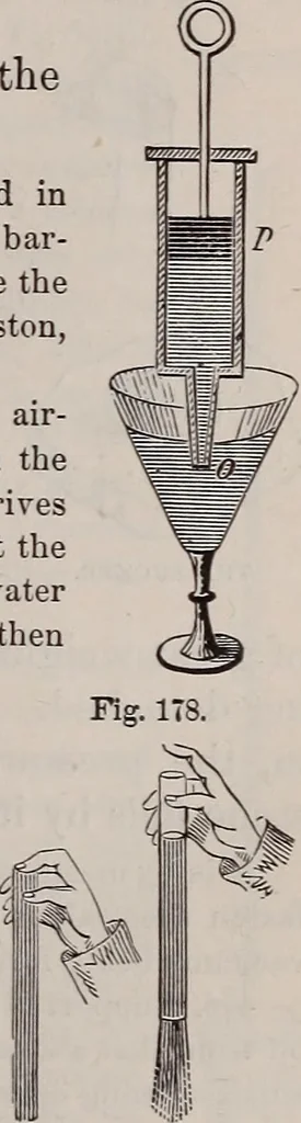An illustration from A natural philosophy : embracing the most recent discoveries in the various branches of physics, and exhibiting the application of scientific principles in everyday life .., 1899, leaf 174