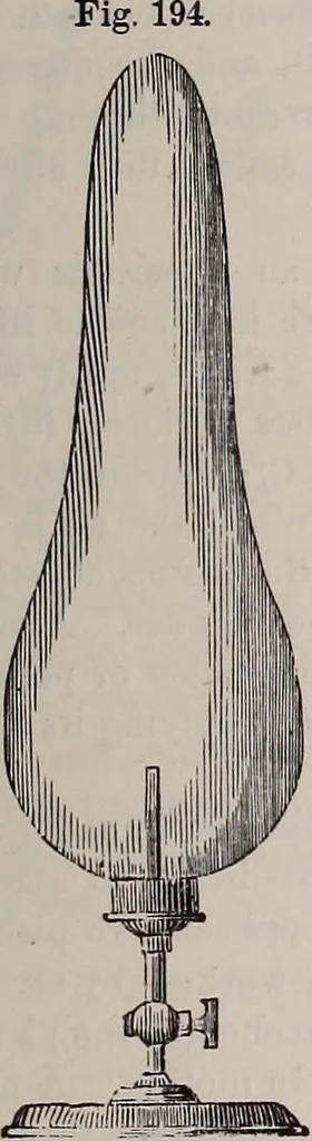 An illustration from A natural philosophy : embracing the most recent discoveries in the various branches of physics, and exhibiting the application of scientific principles in everyday life .., 1899, leaf 186